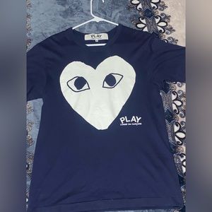 Men’s Comme Des Garçons Play T-Shirt Size M